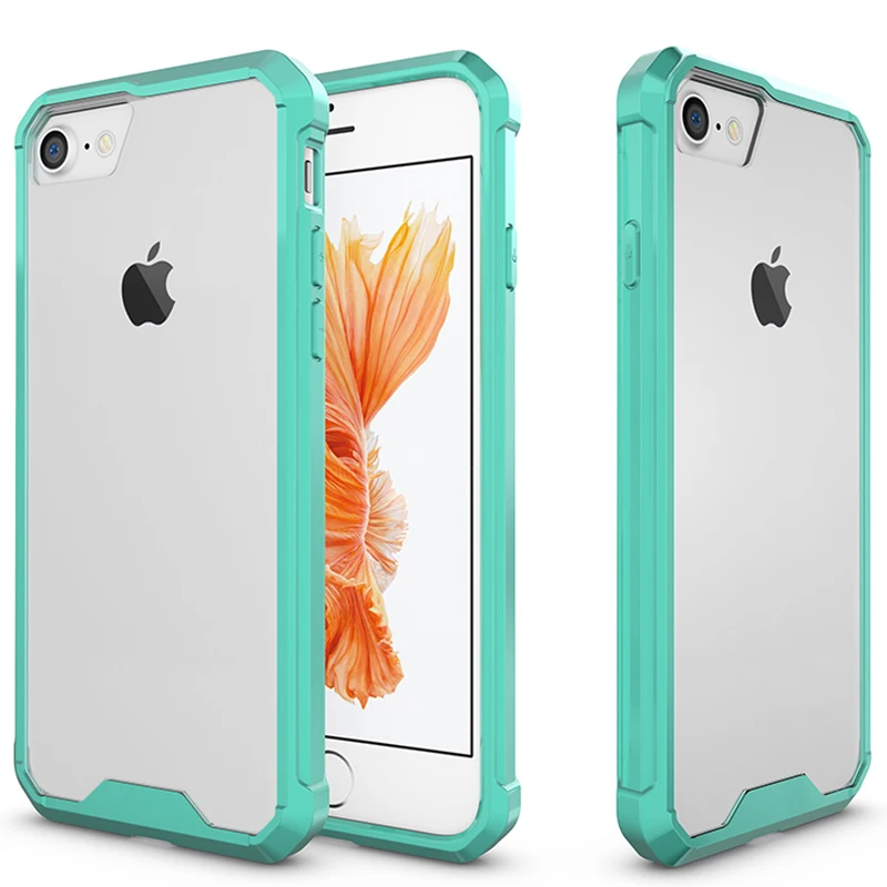 Противоударный чехол для iPhone X XR XS Max чехол-бампер 6S 6 7 8 Plus подушка безопасности