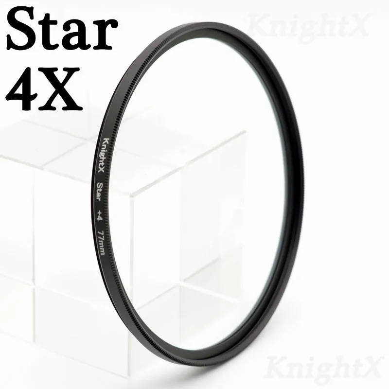 Star 4X KnightX Grad nd2 nd фильтр объектива камеры для Canon Nikon Pentax OLYMPUS filtro densidade neutra переменный зонтик densidad neutra - Цвет: Star 4X