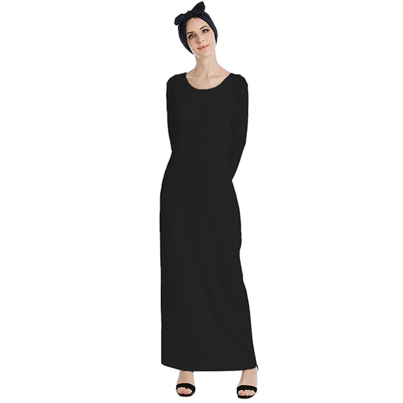 Плюс Размеры Robe мусульманские платья 2018 женские Для женщин Абаи мусульманин