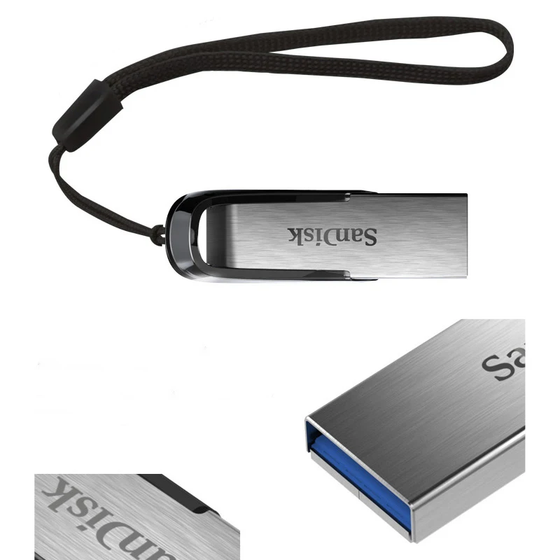 Двойной Флеш накопитель SanDisk ULTRA Flair CZ73 USB флэш 128 г 32 16 3 0 флеш передача данных со