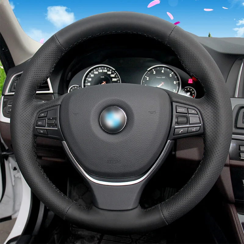 BANNIS ручной работы черная крышка колеса из натуральной кожи для BMW F10 2014 520i 528i 2013 730Li