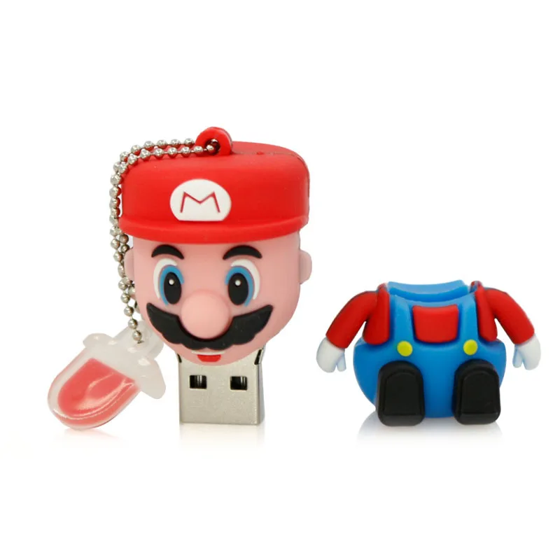 Amthin USB флеш накопитель Mario cool yoshi 4G Dinosaur shaped 64G карта памяти Флеш u disk 8GB 16GB 32G pendrive|mario