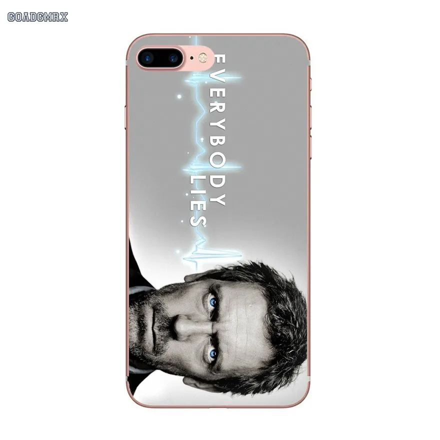 Dr House TV мягкие прозрачные чехлы для iPhone 6 6S 7 8 Plus X XS MAX XR 4 4S 5 5S SE 5C|Чехлы-накладки| |
