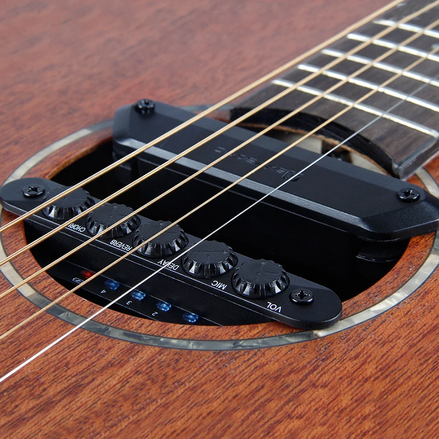 SKYSONIC R2 резонансный звукосниматель для гитары с магнитным звукоснимателем