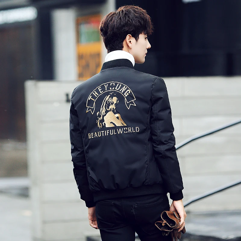 Новинка 2017 зимний стиль мужские короткие изысканные пуховики высокое качество 90%