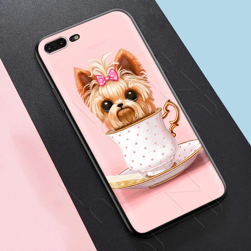 Lavaza Yorkshire Terrier Dog Puppy Case for iPhone 11 Pro XS Max XR X 8 7 6 6S Plus 5 5s se |