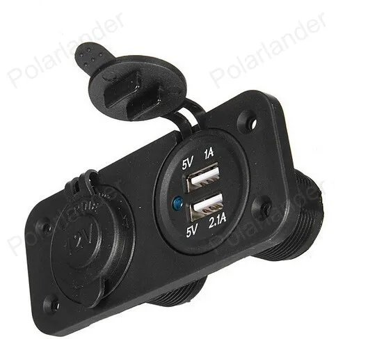 Горячая распродажа! Лучшее качество двойной автомобильный прикуриватель