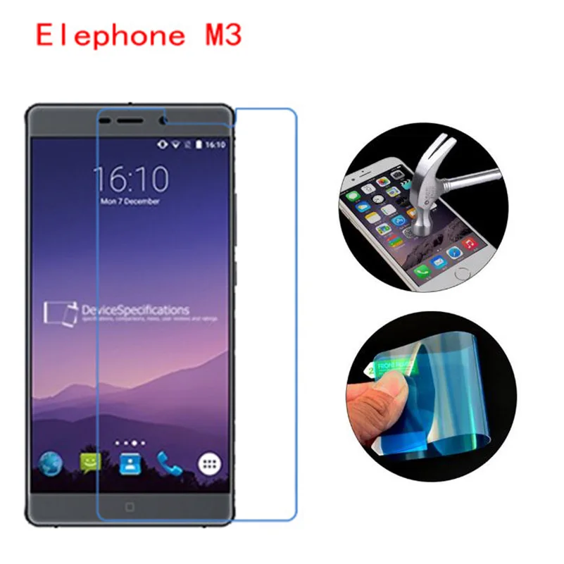 Горячая Распродажа 3 шт для Elephone M3 защитная пленка Премиум Закаленное стекло