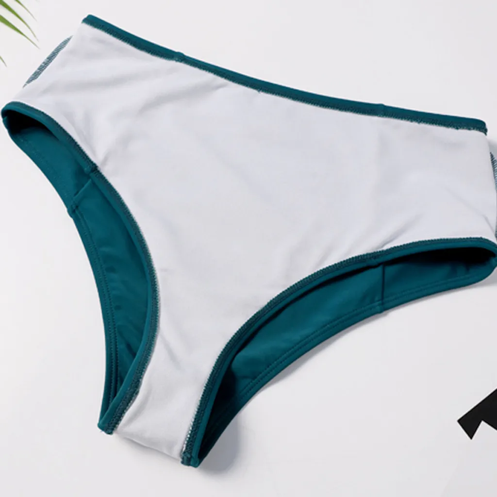 Женский купальник с высокой талией Раздельный костюм из двух предметов