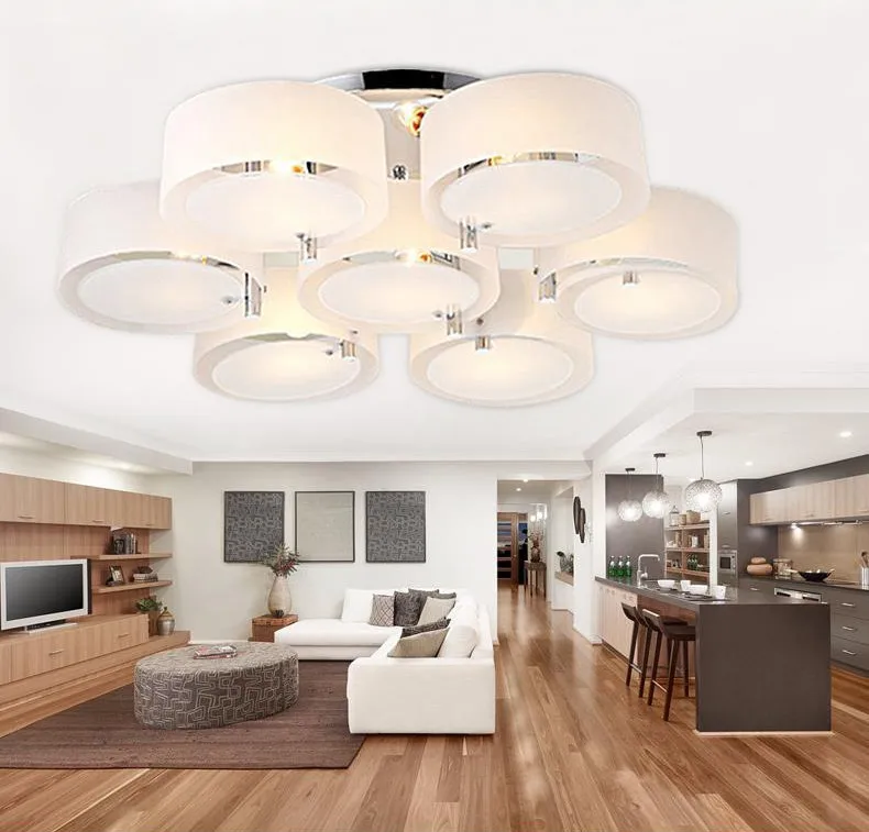 Мода Акриловые СВЕТОДИОДНЫЕ потолочные светильники современный Краткий