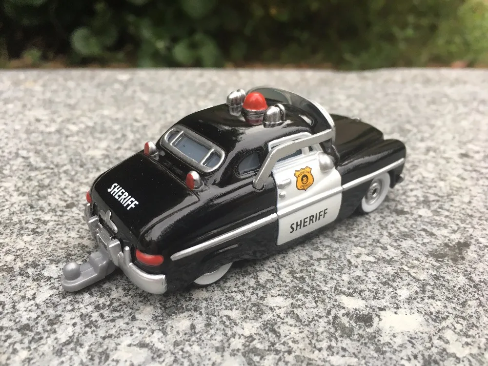 Дисней Pixar Автомобили Металлические литья под давлением 1:55 Route 66 RD Sheriff игрушечный