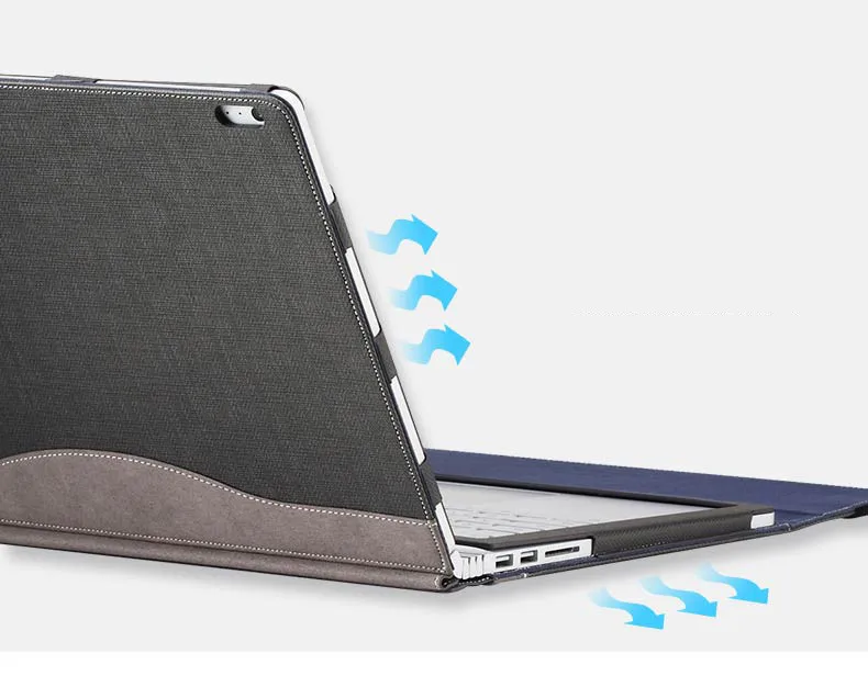 Съемная крышка для microsoft Surface Book2 Book 13,5 Tablet Laptop Sleeve Чехол из искусственной кожи защитный чехол для клавиатуры подарок