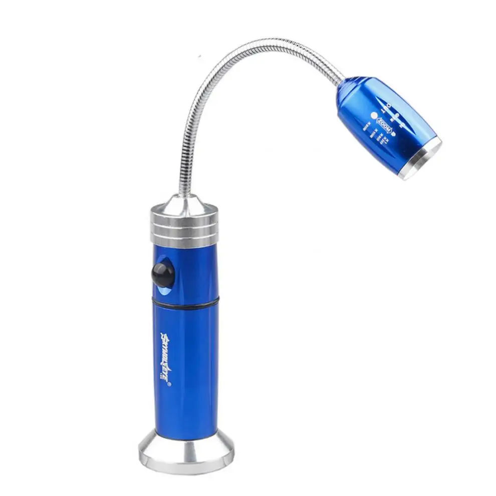 Mini Table Lamp XPE LED 300Lm Zoomable Flash Working Reading Light Magnet Work Examining | Лампы и освещение