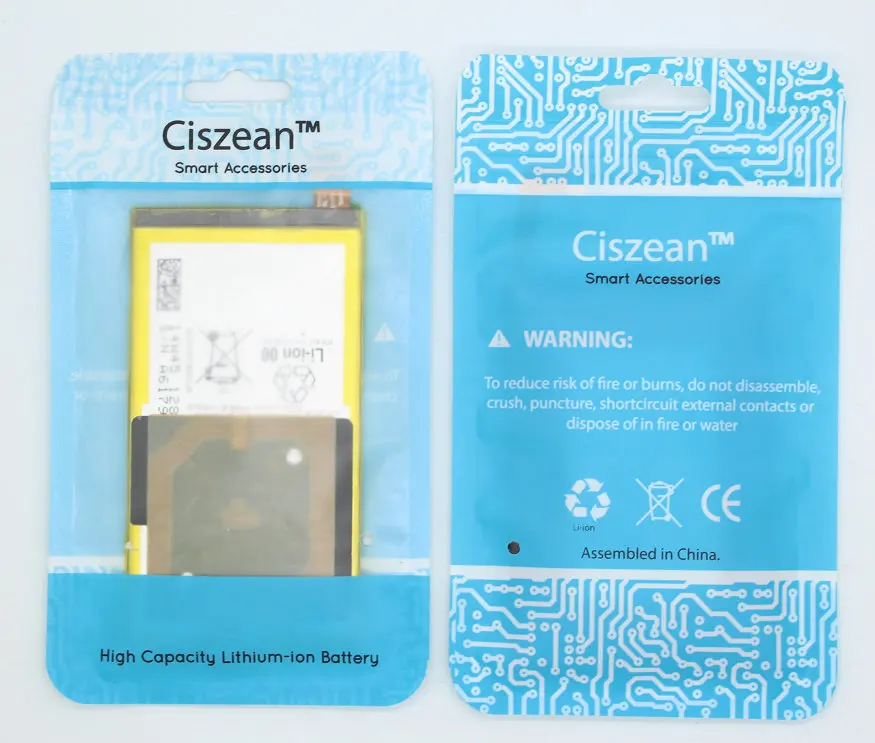 1x2600 мАч LIS1561ERPC NFC Аккумулятор для Sony Xperia Z3 Compact Z3c mini D5803 D5833 C4 E5303 E5333 E5363