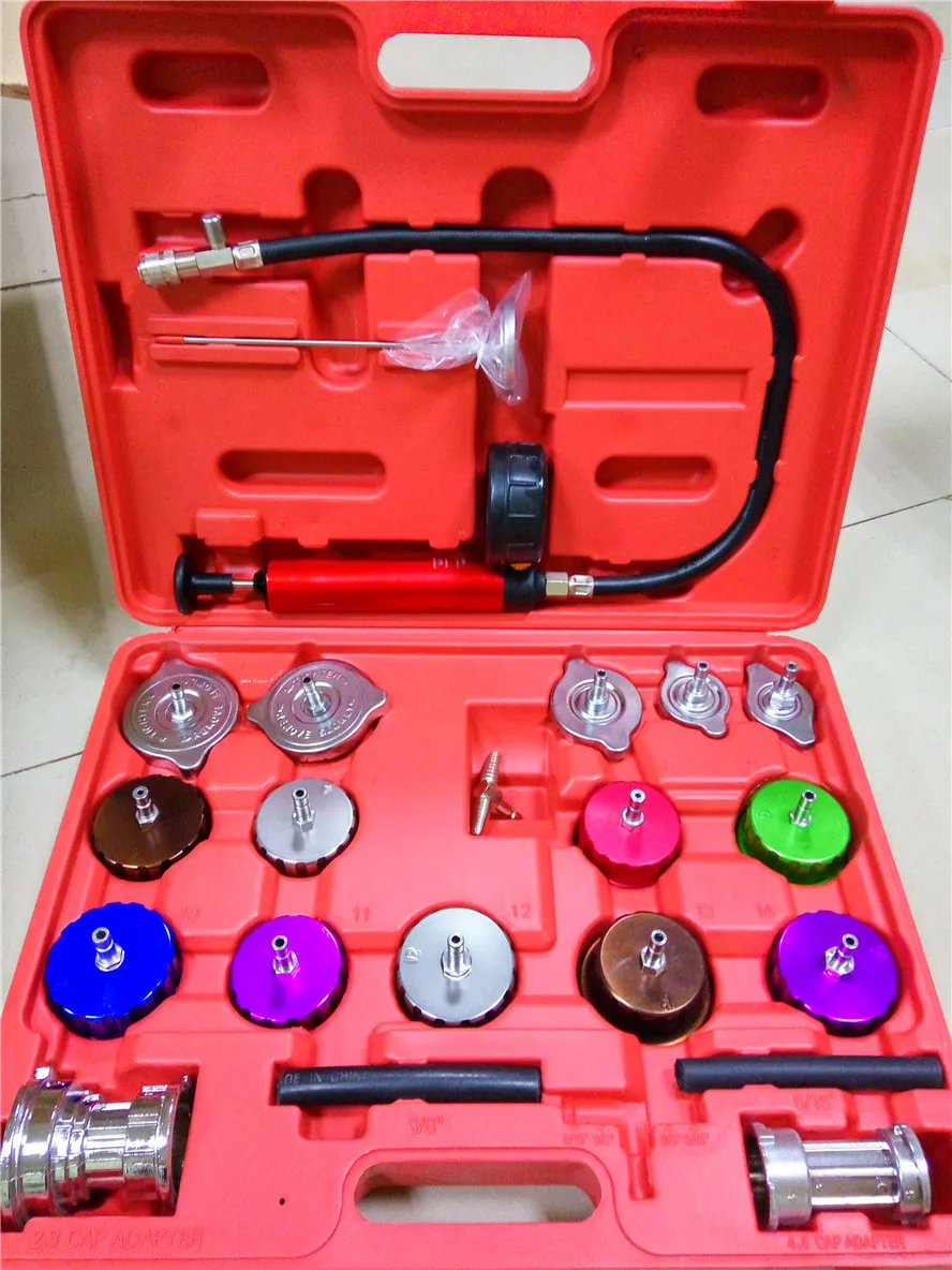 Универсальный автомобильный тестер давления 21 шт. полный комплект детектор