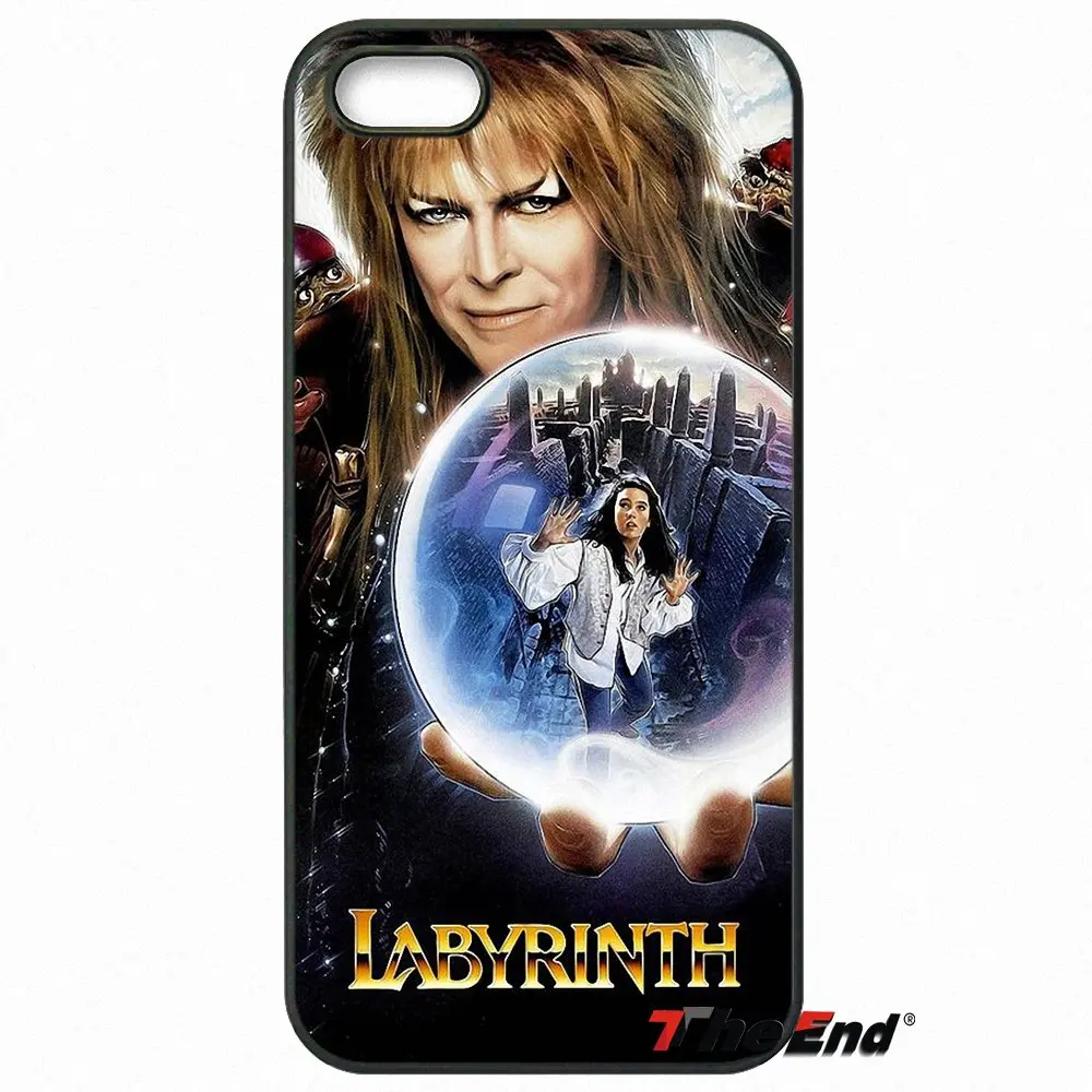 Чехол для Телефона iPhone X 4S 5 5C SE 6 6S 7 8 Plus Samsung Galaxy Grand Core Prime Alpha David Bowie Labyrinth Movie Poster|case