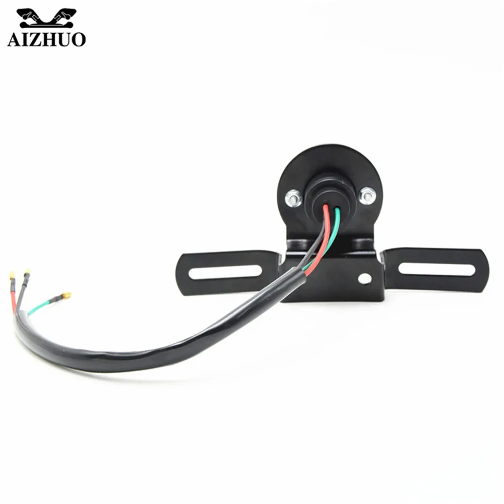 Motorcycle Assembly Round Rear license Brake Tail lights Lamps for yamaha YZ250FX YZ450FX WR250/W450 WR250F WR450F WR250R/X | Автомобили и