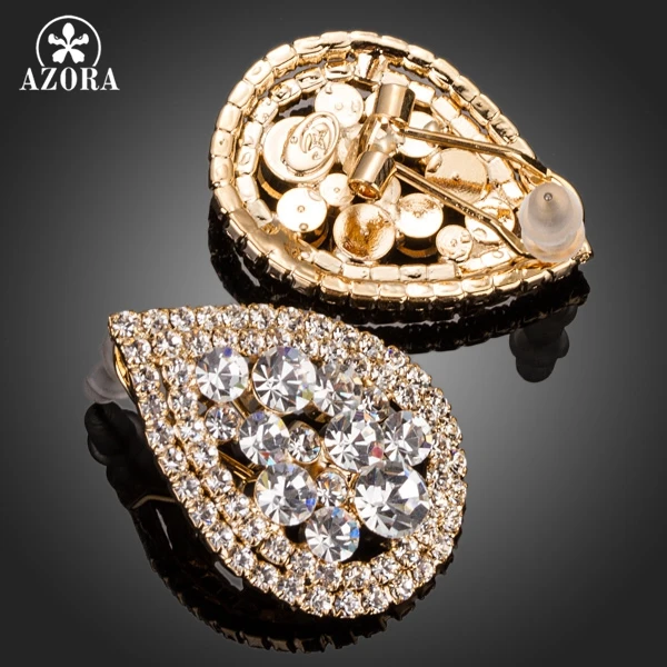 Азора Каплевидная форма дизайнерские шлепанцы Цвет золотой крошечный