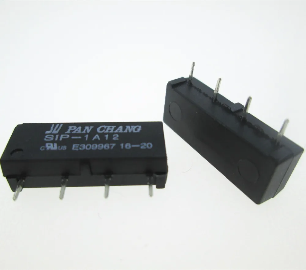 Горячая новинка, SIP-1A12 SIP1A12 SIP-1A12V 12V 1A 12VDC DC12V язычковое реле 12V DIP4