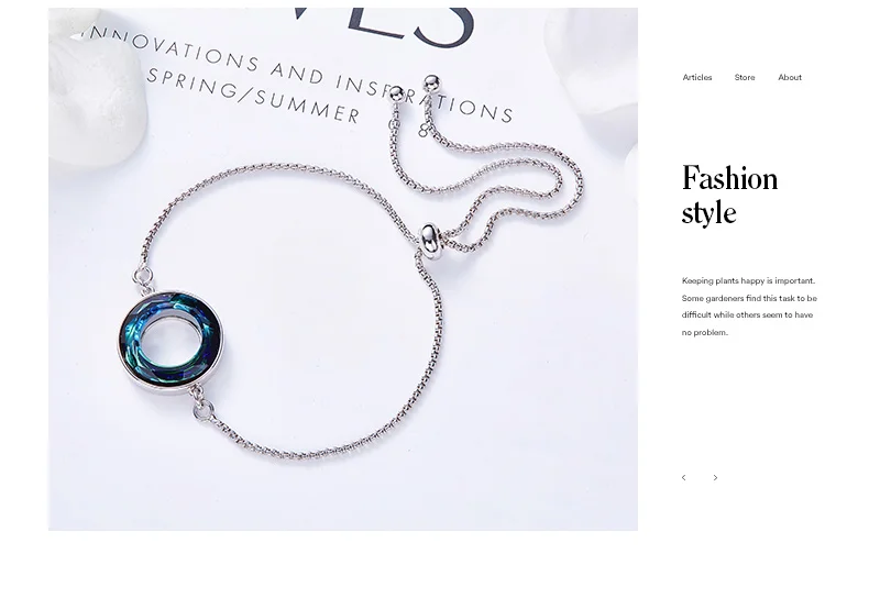 CDE, украшенный кристаллами Swarovski, регулируемый браслет, ювелирное изделие, 925 пробы, серебряные женские браслеты, хорошее ювелирное изделие, подарок