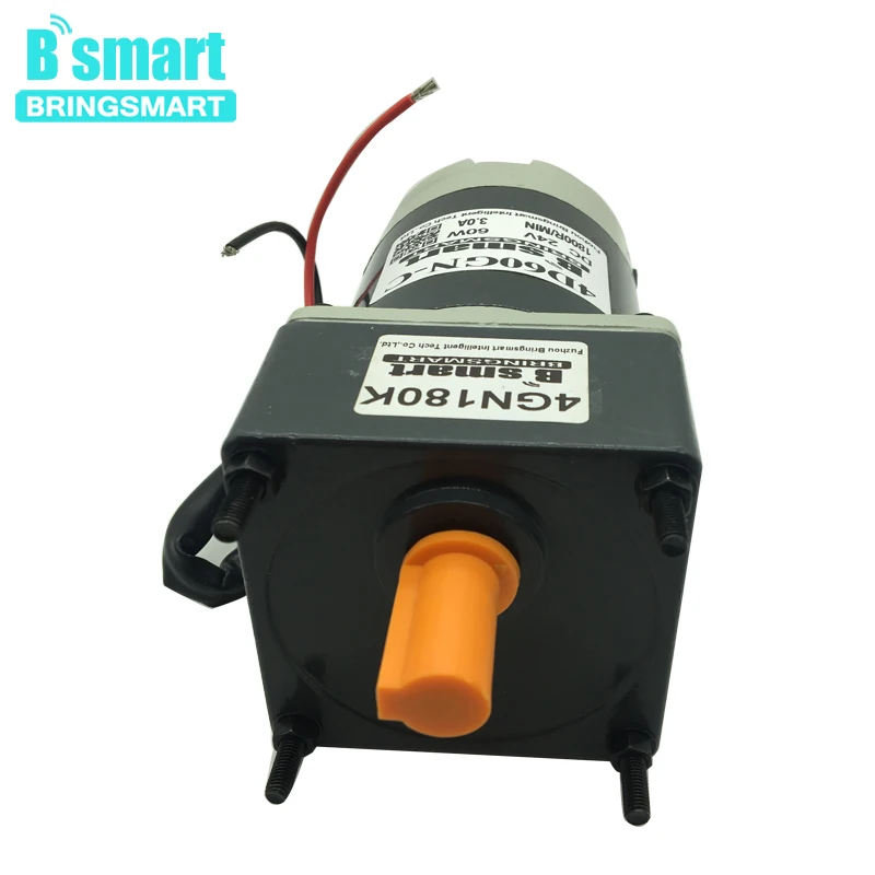 4D60GN-C DC 12V мотор-редуктор 60W 24V низкоскоростной двигатель с высоким крутящим