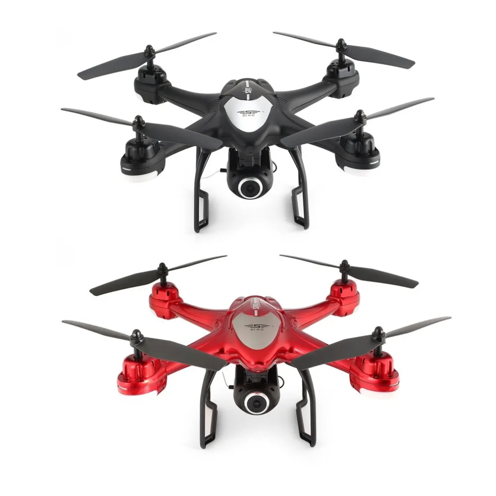 SJ R/C S30W 2 4 г двойной gps позиционирования FPV системы RC Quadcopter Дрон с 1080 P Регулируемый