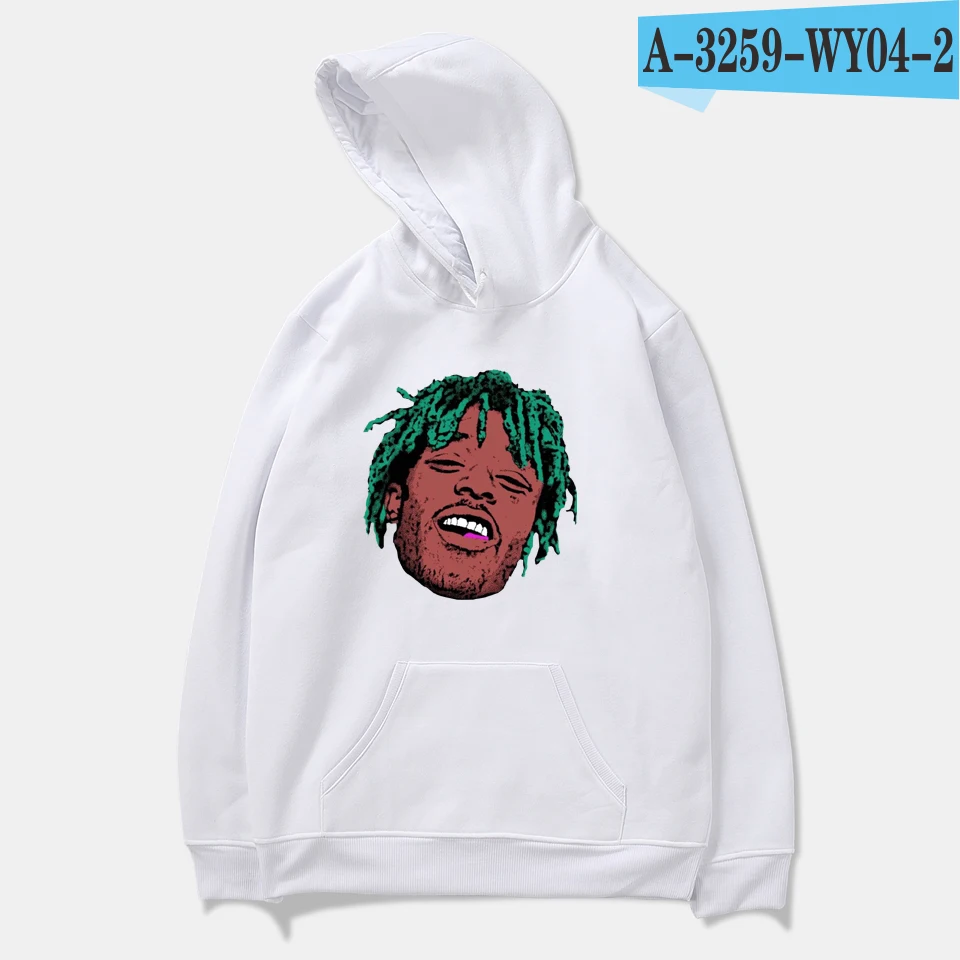Lil Uzi Vert, спортивный костюм, свободная толстовка с капюшоном, новинка, Европейский стиль, уличная мода, крутая, размера плюс, больше размера, d, толстовка, длинная - Цвет: white