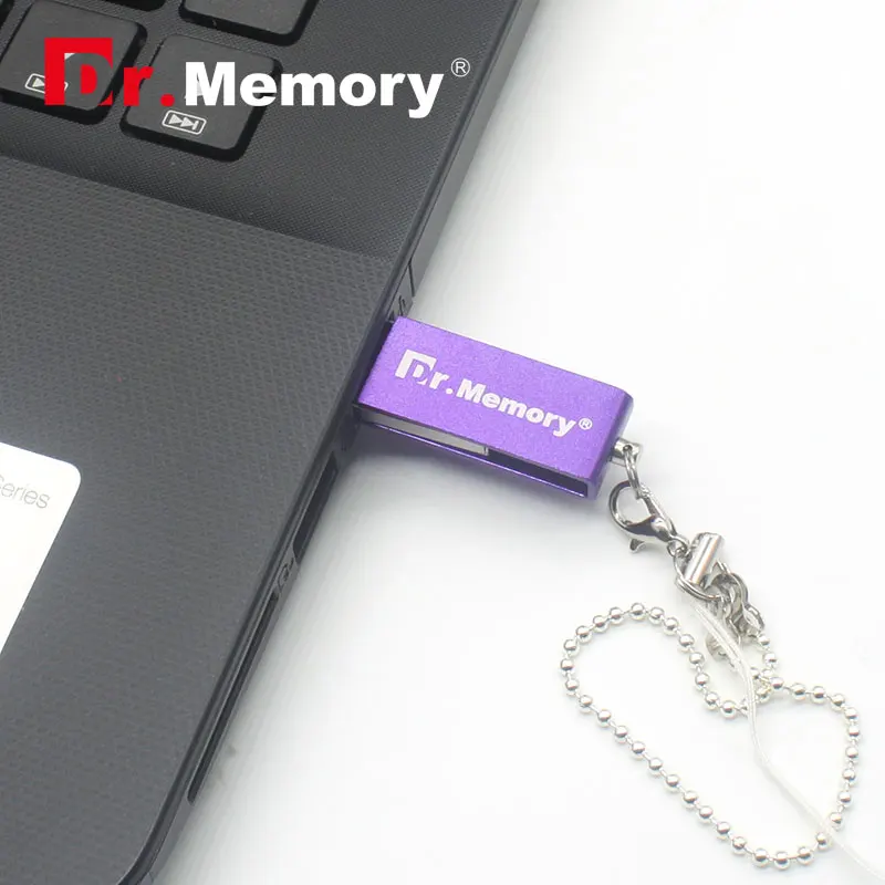 USB флеш накопитель Dr.memory 9 цветов водонепроницаемый usb 32 ГБ флешка 2 0 фиолетовая