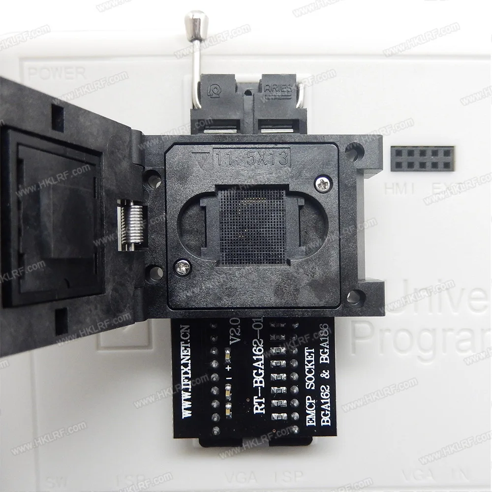 RT-BGA162-01 адаптер EMMC seat EMCP162 EMCP186 BGA162 разъем для RT809H программист