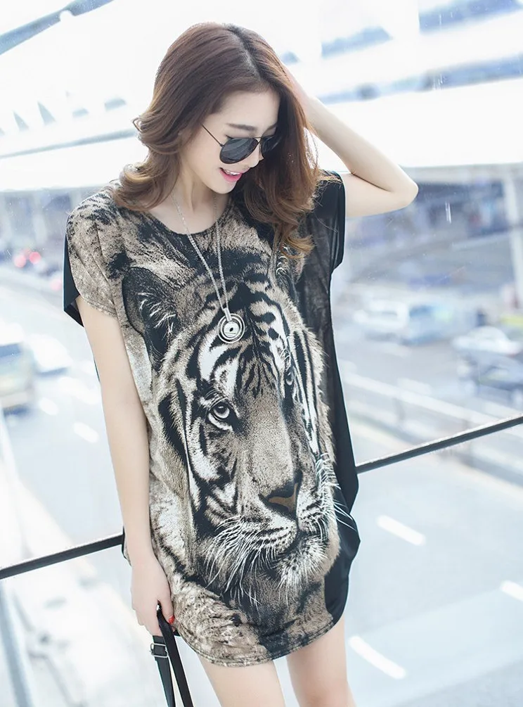 Женская футболка с короткими рукавами свободная коротким рукавом макс. размера