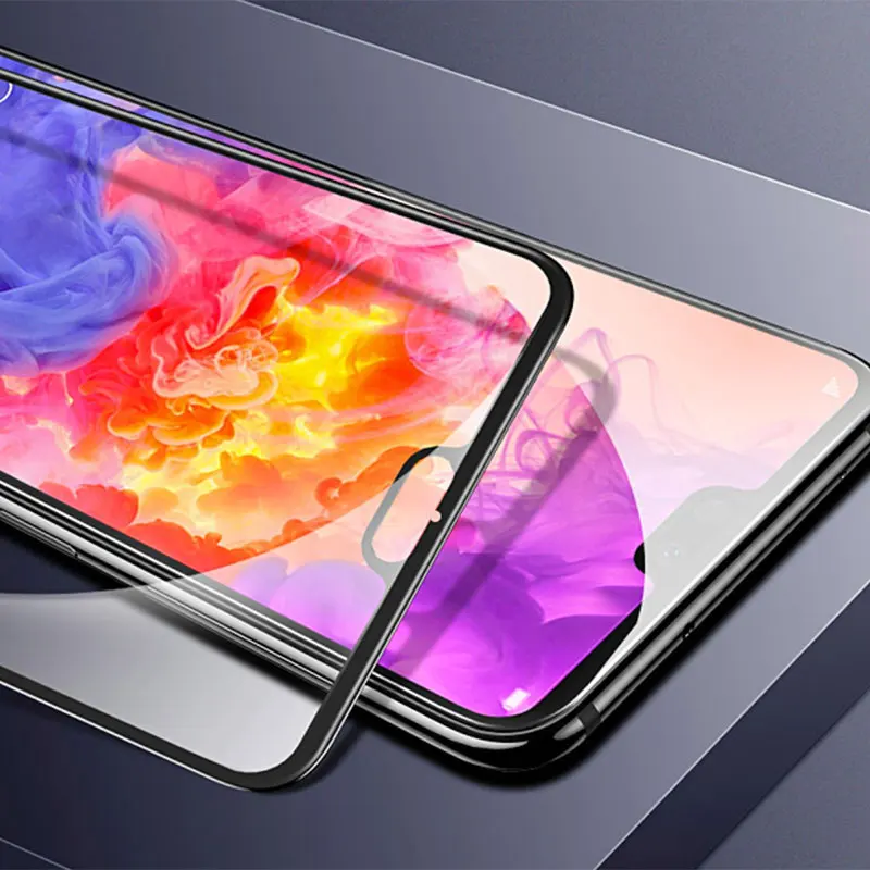 Protective Glass On For Huawi P20 lite light Tempered Huawei Pro Screen Protector trempe verre on p 20 lait p20pro | Мобильные