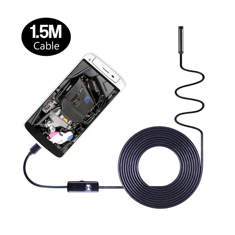 Камера Эндоскоп 2 в 1 5 мм 7 8 м|usb android endoscope|android endoscopeandroid endoscope camera |