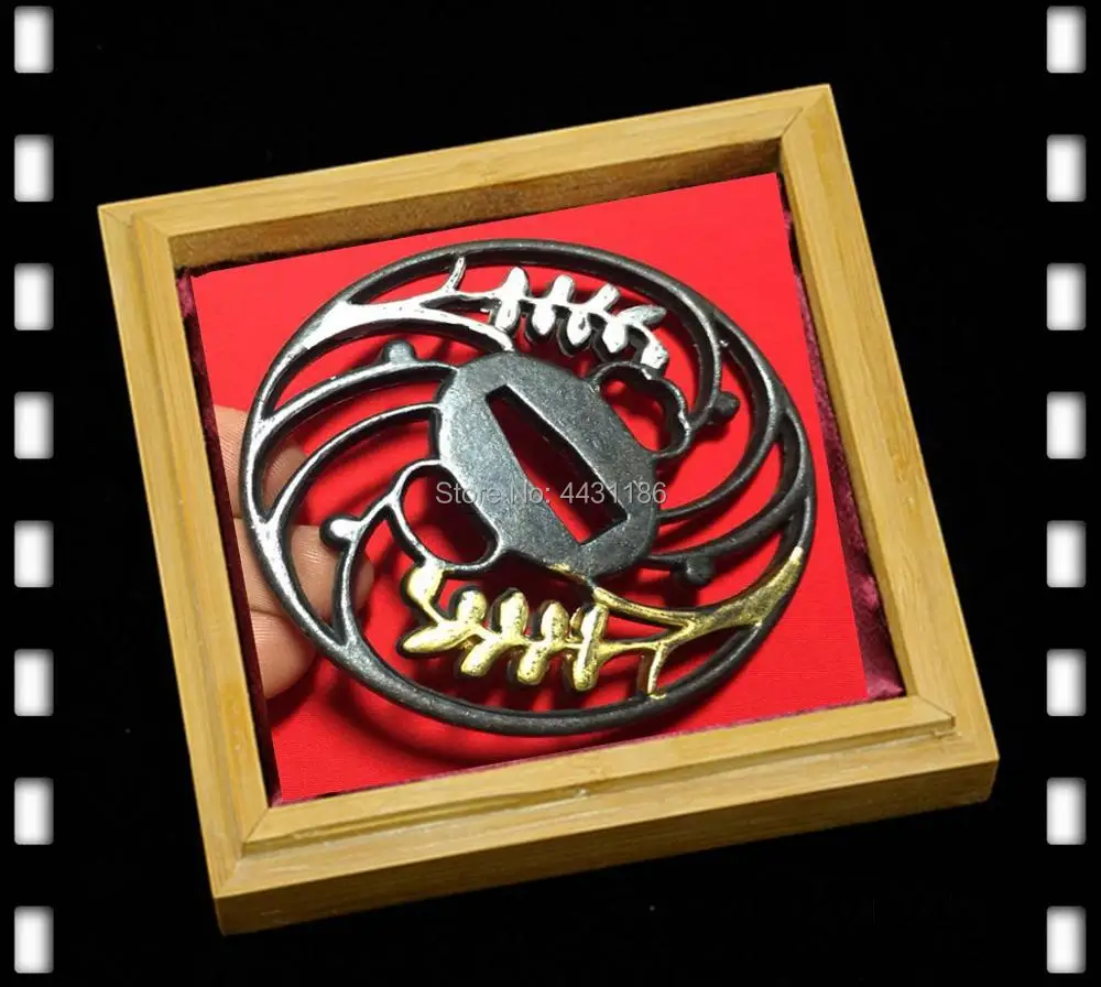 Хорошая защита из сплава TSUBA для японского меча катана WAKIZASHI TANTO не отправляется в