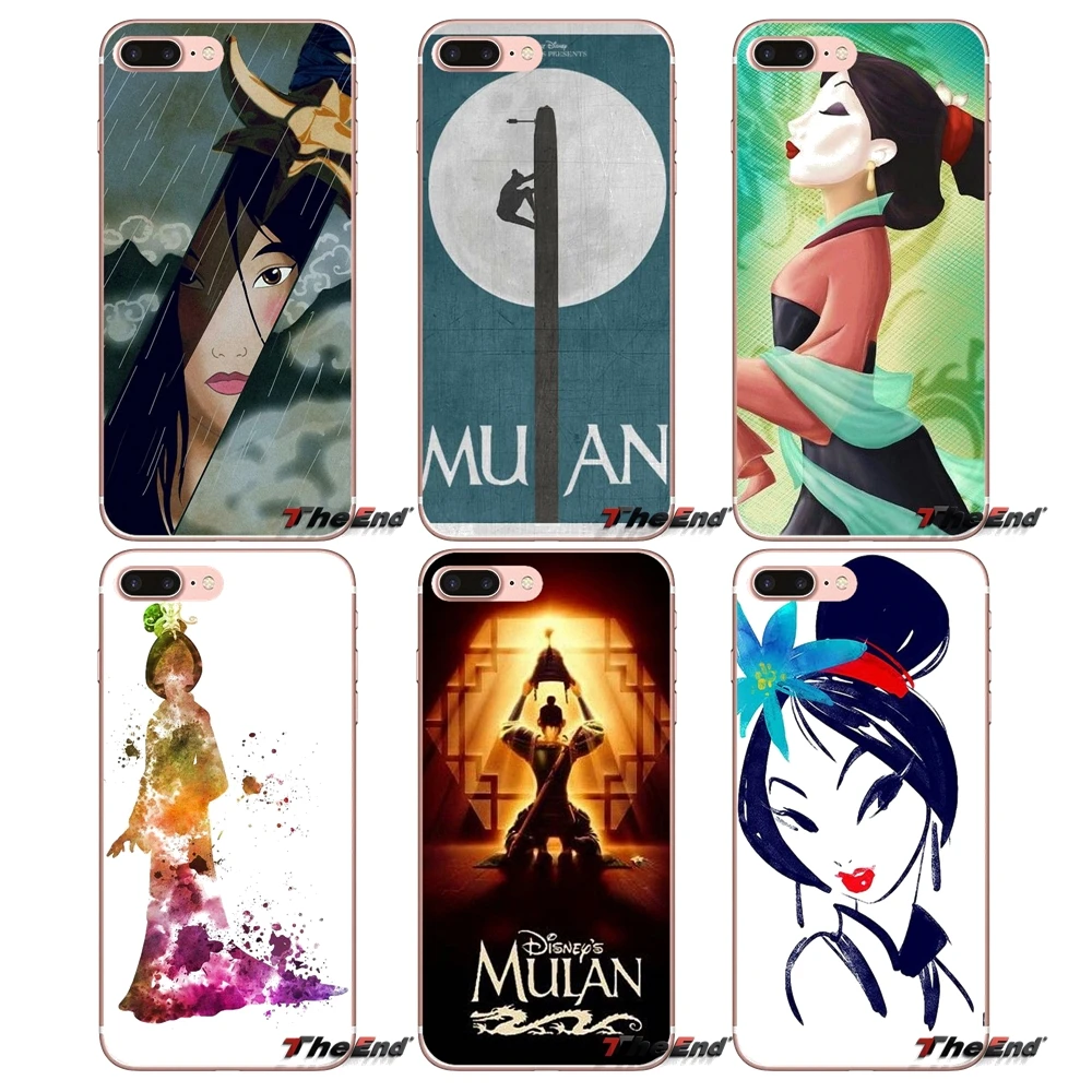 Силиконовый чехол для телефона в китайском японском стиле Mulan Huawei G7 G8 P7 P8 P9 Lite Honor 4C