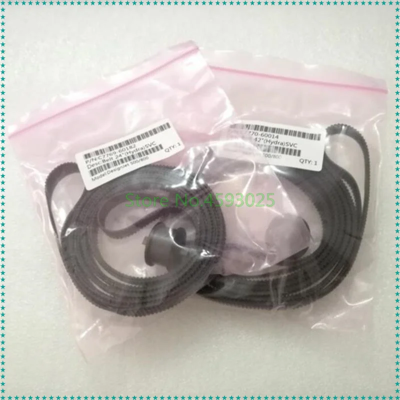 Новый ремень каретки плоттера 42 дюйма C7770 60014 + 24 C7769 60182 для HP Designjet 500 500PS 510 510PS 800 800PS