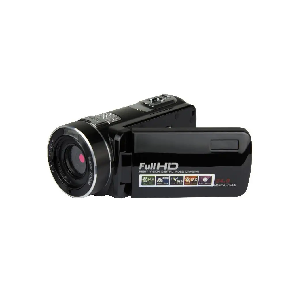 Цифровая камера BEESCLOVER с зарядным устройством 24 МП HD видеокамера 2 7 дюйма ЖК-экран