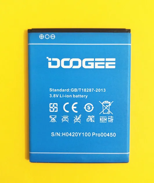 AZK Новый аккумулятор для DOOGEE Y100 Y 100 Для Valencia 2 Pro 3 8 в 2200 мАч аккумуляторная батарея