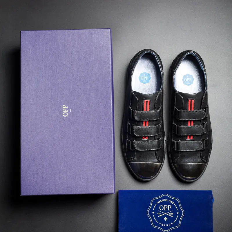 OPP/обувь в стиле панк Обувь хип-хоп с металлическими заклепками Мужские лоферы на