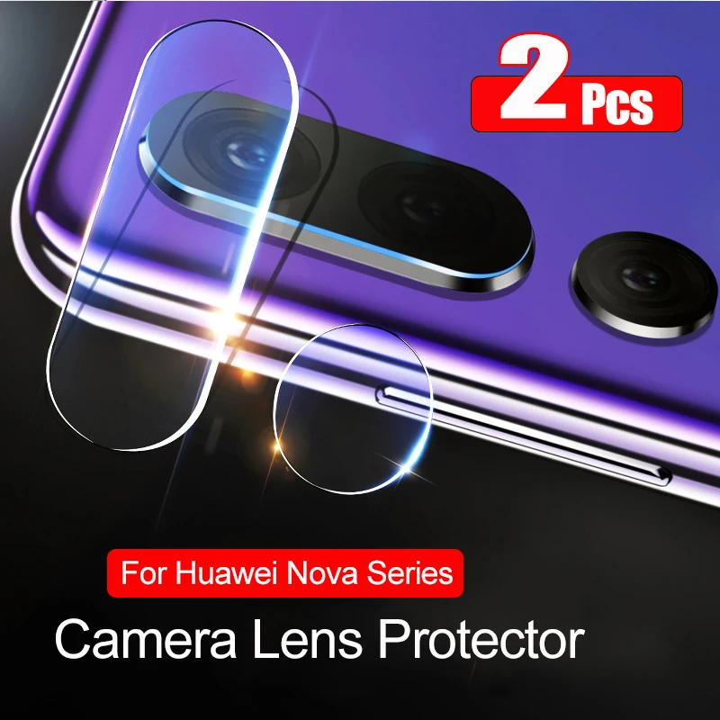 2 шт. закаленное стекло для huawei nova 5 5i Pro 4 4e 3 3i 3e 2s 2 i Plus Защита экрана для huawei nova 3i nova 3 пленка для объектива камеры