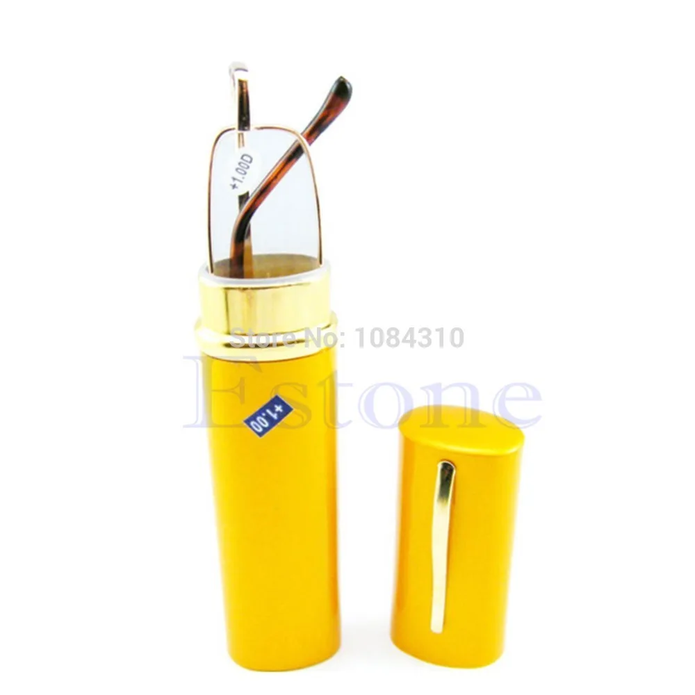 1 шт. новые удобные очки для чтения контейнер из сплава пресбиопии 0 5 2 3