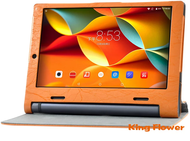 Новейший чехол в цветочек для Lenovo YOGA Tab3 x50 x50m x50l x50f из искусственной кожи 3 подарка