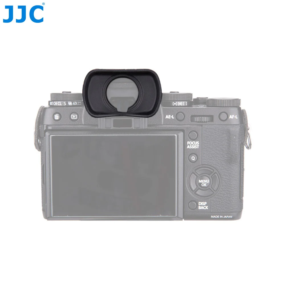JJC наглазник силиконовый окуляр видоискатель глазная чашка для Fujifilm X-T1/X-T2/GFX-50S заменяет EC-XT L/EC-GFX/EC-XT M/EC-XT S dslr фото
