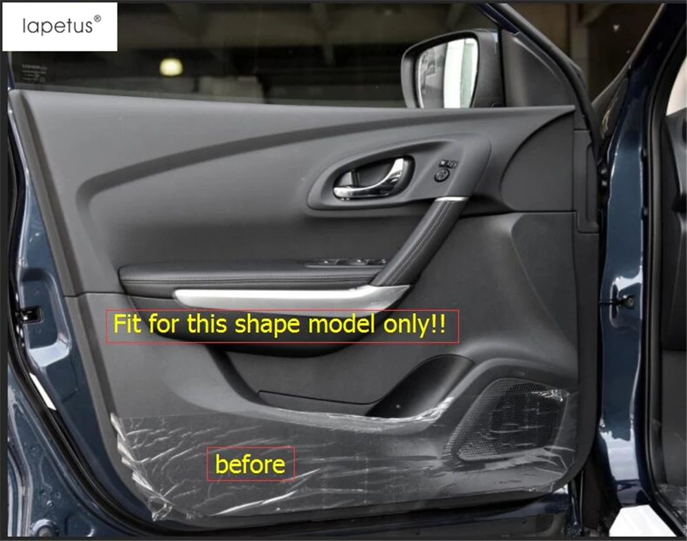 Аксессуары Lapetus подходят для Renault Kadjar 2016 2017 2018 внутренняя дверь антиударная