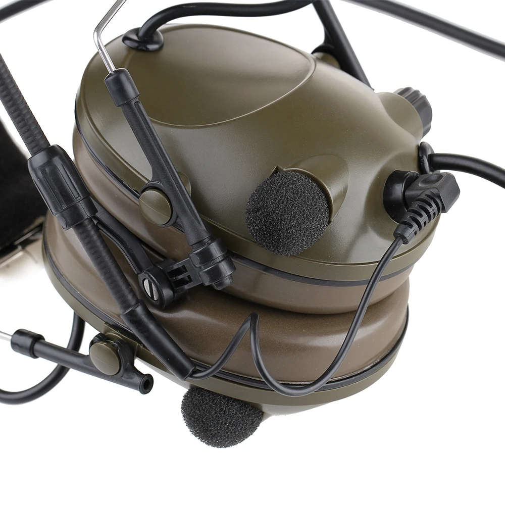 Z Tactical Z042 Peltor звук ловушка гарнитура военного версия Combat микрофон Airsoft Пейнтбол