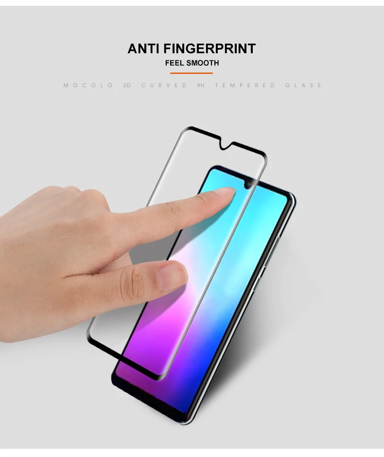 Mocolo 3D стекло для huawei mate 20 Pro стеклянная пленка Полный экран протектор для huawei mate 20 облегченное закаленное стекло градиентный чехол