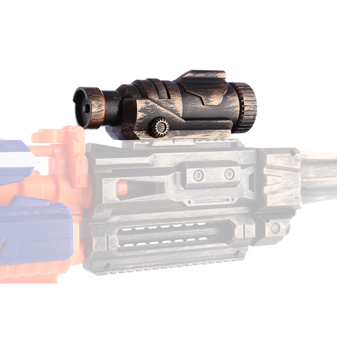 Модифицированная деталь тактический фонарик с кнопочной ячейкой для Nerf
