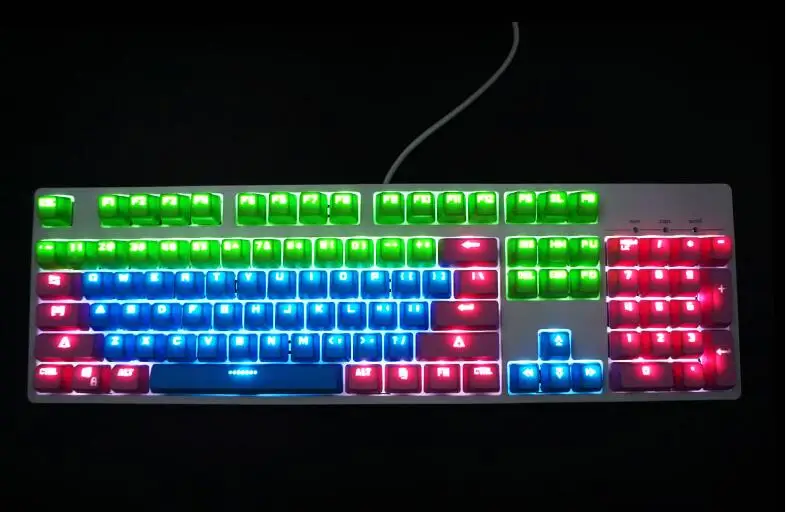 Крышка ключа PBT для механической клавиатуры прозрачная крышка 14 модификатора