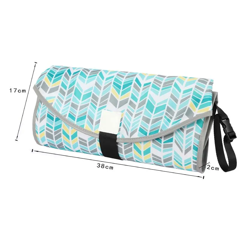 

3-in-1 Multifunctional Portable Infant Baby Foldable Urine Mat Waterproof Nappy Bag Diaper Changing Cover Pad Travel Outdoor