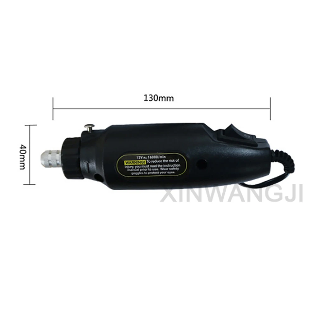 12 V/30 W жемчужная раковина Jade пробивая машина мини электрический шлифовальный сверла ногтя Набор гравировальный станок DIY кожа пробивание полировальные инструменты набор
