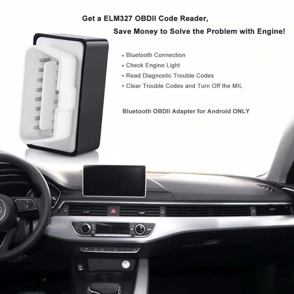 OBD2 ELM327 V1.5 bluetooth сканер ELM 327 с PIC18F25K80 ODB2 Автомобильная для Android/PC автомобиля